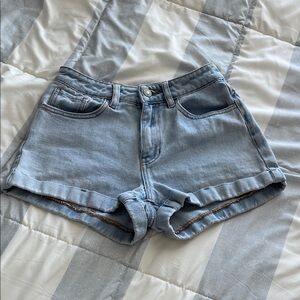 PacSun Light Blue Women's Jean Shorts